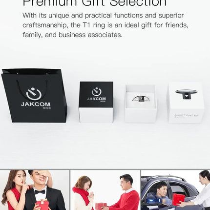 New Technology JAKCOM T1 Smart Ring for Tesla Edition, Replace Car Key for Model 3 Y S X Cybertruck Electronics Wearable Device