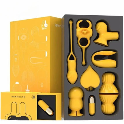 Leten Vibrators Set Sex Toys for Adult Anal Massage Clitoral Stimulator Nipple Sucking Licking Dildo Sucker G Spot Masturbators