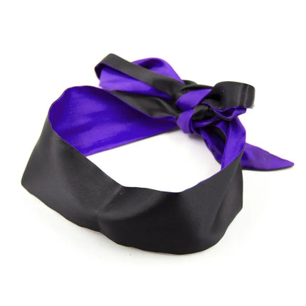 Fetish Cosplay Sex Blindfold Toys with BDSM Bondage Restraint Ribbon Eye Mask for Couple Binding Handcuffs Collar Erotic Product
