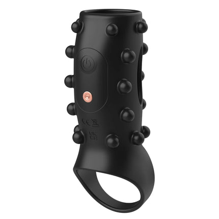 Vibrating Penis Sleeve Cock Ring G Spot Stimulate Vibrator Sex Toys for Men Penis Erection Trainer Delay Ejaculation Sex Toy 18+