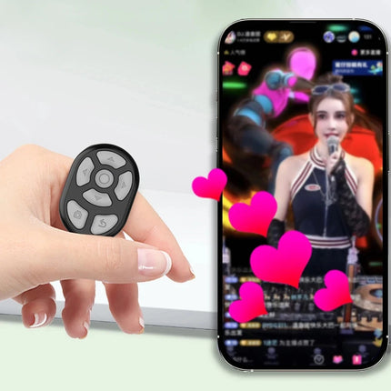 1pcs Wireless Bluetooth Ring Remote Control Fingertip Selfie Video Controller For Tik Tok Page Turner Browsing For iOS Android