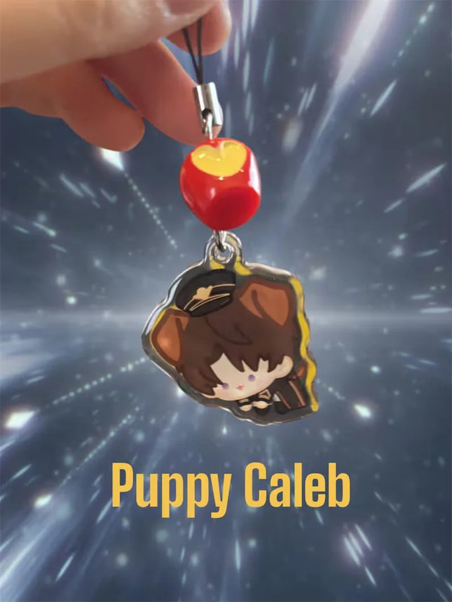 Love and Deepspace cute kitty Xavier, Zayne, Rafayel, Sylus, Caleb cute mini charm keychain