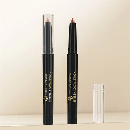 Glitter Brown Eyeshadow Pen Waterproof Lasting Shimmer Matte Lying Silkworm Eyeshadow Pencil Highlighter Stick Eyes Makeup Tools