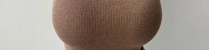 Korean Sle Knitted Vest Women's Base Layer Tank Top Svel f High Collar Spring Autumn Winter Inner And Outer Wear