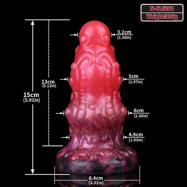 LEZEE Bad Dragon Dildo Realistic Anal Plug With Suction Cup Adult Masturbation Buttplug Penetration Anal Sex Toys For Women Men