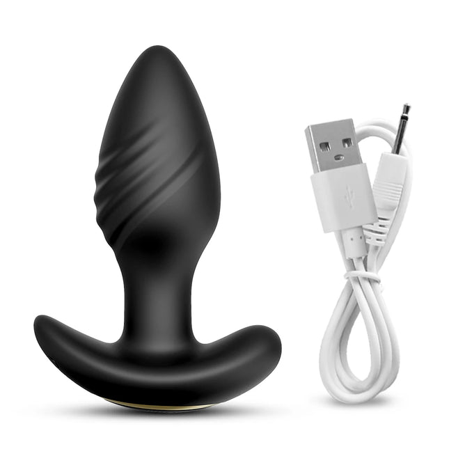 360° Rotating Prostate Massager Male Anal Vibrator Remote Control Female Butt Plug Adult Sex Toys for Men Women Gay