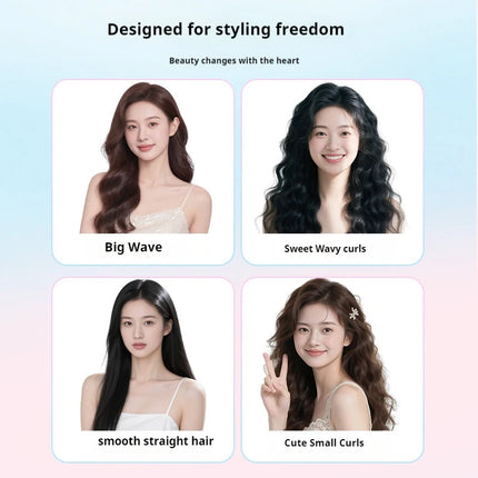 Automatic Curling Iron Cold Air Styler Roller Hair Curler Wand Instant Curling Tool Beauty Salon Hairstyling