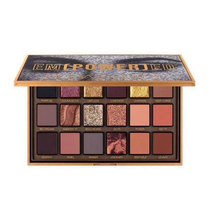 Hudabeauty 18 Colors Empowered Eyeshadow Palette High Pigmentation Eye Makeup New Nude PALETTE Matte Charming Glitter Shadow