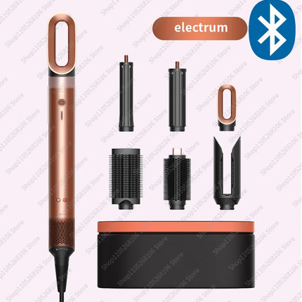 7 in 1 Multi Hair Dryer StylerHS09 Auto-Curling Barrel Hot AirBrush Soft Straightening BrushNegative Ion Fast Dry NozzleGift Box