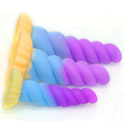 NEW Luminous Anal Plug Female Masturbator Expansion Anal Dildos for Women Soft Silicone Butt Plug Gay Sex Toys Prostate Massager