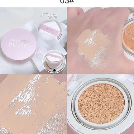 Concealer Air Cushion Naturally Long-lasting Makeup Brightening, Modifying Dullness Not Easy To Get Stuck Cappuvini Liquid Found