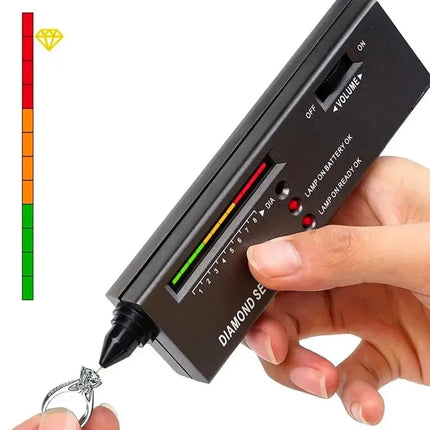 Diamond Tester Portable Gemstone Selector Tool LED Indicator Accurate Reliable Jewelry Test Tool For Jewelry Jade Ruby