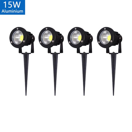 LED Garden Lights Outdoor Waterprof Lawn Lamp 220V110V12V 5W10W15W20W Landscape Spike Bulb IP65 Led Light Garden Path Spotlights