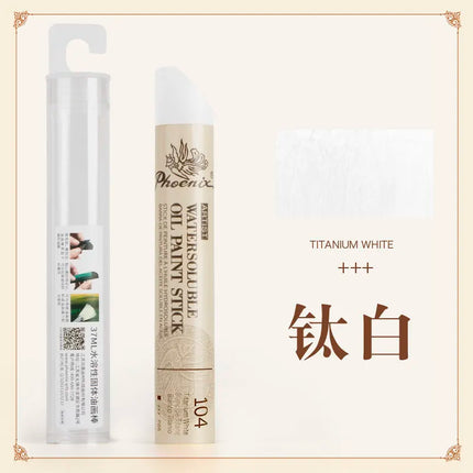 1pc Phoenix Extra Large Solid Oil Pastels Jumbo 37ML Water-Soluble,Portable for Sketch Graffiti, Art Supplies Oil Canvas Boards