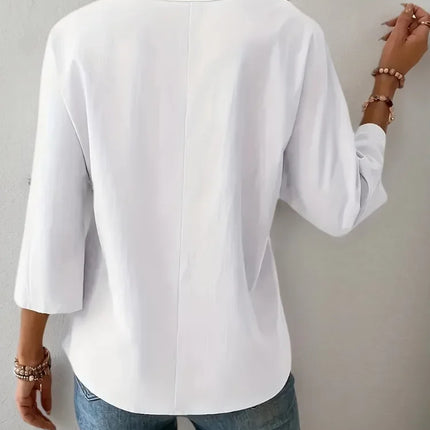 Plus Size Womens Fashion Summer Shirts Breathable Solid Plain Lady Clothings Crew Neck Loose Fit Blouses Half Sleeve Casual Tops