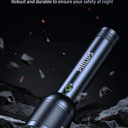 2025 New Philips SFL8168 3200 Lumen LED Flashlight 1000m Portable Powerful Bright Flashlights Camping Lamp for Outdoor Hiking