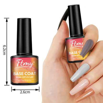 5pcs/set Nail Prep Dehydrator And Acid-Free Primer Gel Base Top Coat Set With Nail Cuticle Oil, Dehydrator For Acrylic And Gel N