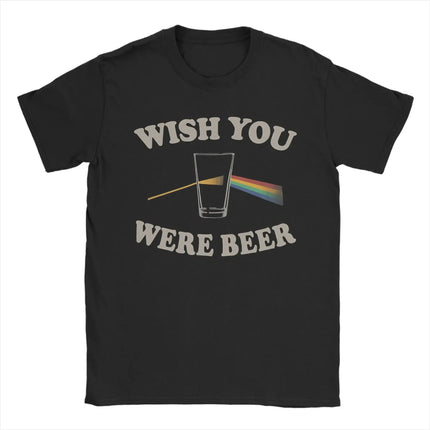 Rock Tops Pink Floyd Wish You Were Here Cotton T-Shirt Casual Loose T Shirts Print Cotton T Shirt Oversized Clothing Unisex