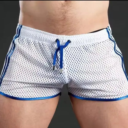2026 New Gym Mens Summer Running Shorts Quick Dry grid Workout Short Pants GYM Wear Men Training Beach Breathable sports Shorts
