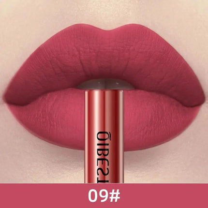 Matte Liquid Lipstick Waterproof Long Lasting Velvet Mate Nude Red Lip Gloss Lint Tube Makeup Cosmetic Lipsticks Lipgloss