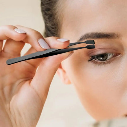 Precise Professional Makeup Tool Lash Applicator Tool Eyelash Cluster Non Slip  Applicator Tweezers for Travel Salon Separating