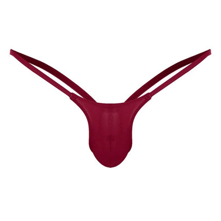 Men'S Thong Briefs Open Back Mens G-String Underpants Low Rise Underwear Sexy Lingerie Jockstrap Panties Solid Color T-Backs