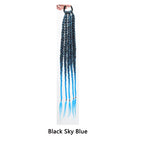1pcs black sky blue