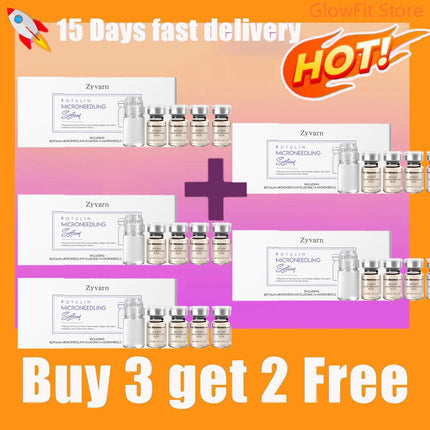Anti AGE Korean Aesthetics Laboratory New Generation Microcrystalline Essence Beauty and Skincare Renewal 4*5ML with Roller Tool