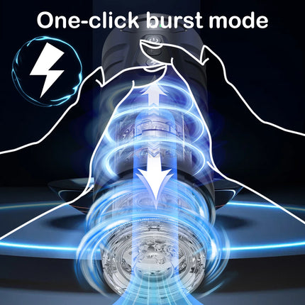 Thrusting Rotating Mastubator Automatic Male Masturbator Cup Pocket Pussy Blowjob Electric Male Piston for Penis Men Sex Toys