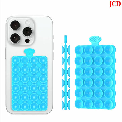 2Pcs 2025 new multifunctional silicone super strong double-sided suction cup wall anti slip and firm mobile phone lazy holder