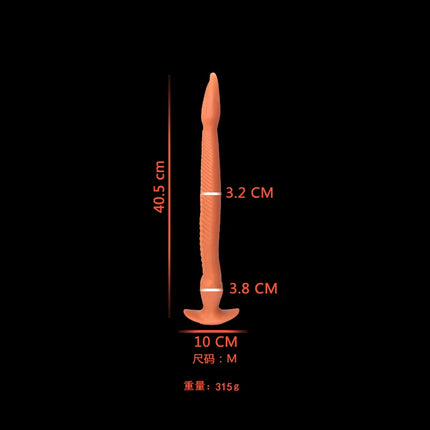 Eel Tentacle Anal Plug Super Long Anal Plug Soft Liquid Silicone Anal Dilator Women's Men's Anal Massage Adult Products
