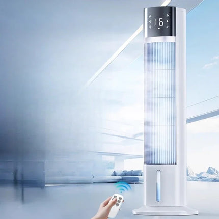 Turbo Cooling Air Conditioner Fan 3-in-1 Evaporative Cooler with 16L Tank 12H Continuous Use for Large Rooms/Dormitory/Workshop
