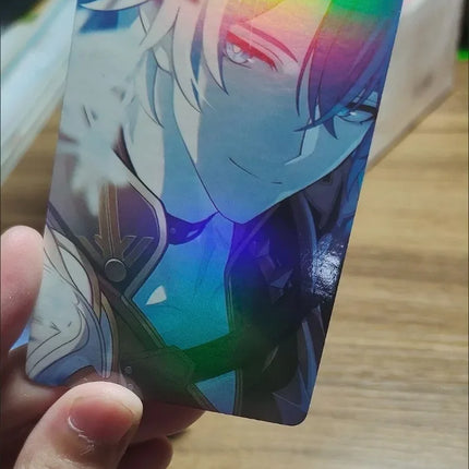 Honkai:Star Rail Phainon Mydei Tribbie Laser Lomo Card Photocard HD Double-sided Album Photo Card For Fans Collection Postcard