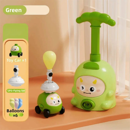 Inertial Air Power Air Power Balloon Car Aerodynamic Flying Children Gits Aerodynamic Flying Toy Rocket Balloon Launcher
