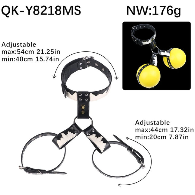 NSFU Adjustable Breast Binder BDSM Bra Nipple Pleasure Chest Bondage Nipples Sex Toys Erotic Tools for Women Couple Flirting