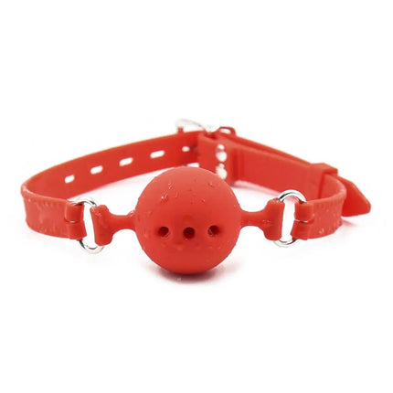 3 Sizes Soft Silicone Gag Ball BDSM Oral Bondage Gear Fetish Open Mouth Breathable Sex Toys For Couples Cosplay Slave Adult Game