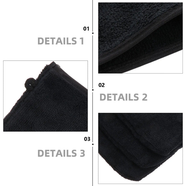 3Pcs Cleansing Gloves for Woman Soft Makeup Remover Gloves Exfoliating Face Washing Mitts Ideal Gift for Daily Shower Routine