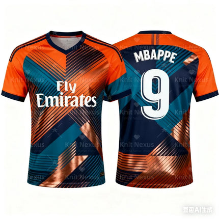 Outdoor Football Jersey Men's Sports Fitness T-Shirt 3d Printing Summer Dry Quickly Men's T-Shirt Kid's Clothing Woman Tee