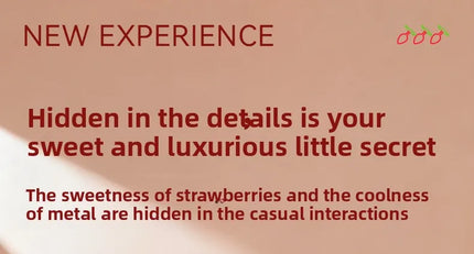 1pcs, Strawberry shaped metal anal plug, butt plug, dildos, adult women toys, adult men toys, adult pleasure, sexual wellness