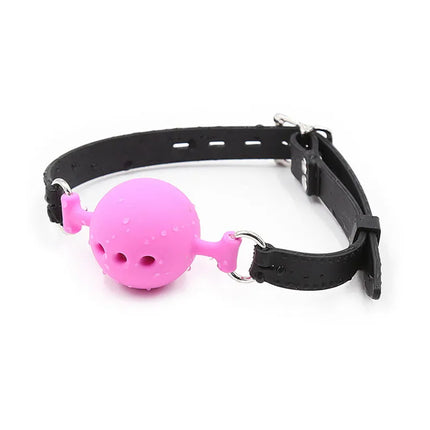S M L Silicone Open Mouth Gag Ball BDSM Bondage Restraints Breathable Balls Harness Strap Sex Toy for Couples Erotic Accessories