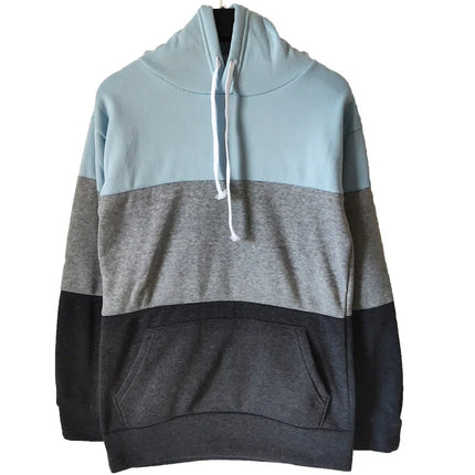Thickened Fleece Long Sleeve Hoodie Jacket Loose Fit Pure Color Sweatshirt for Women Autumn Winter Polyester Fiber Casual Style
