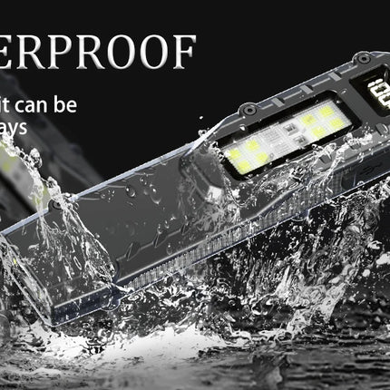 1500LM EDC Tactical LED Flashlight - Pocket USB-C Rechargeable,IPX5 Waterproof, Side Light & Clip for Daily Carry/Travel/Outdoor