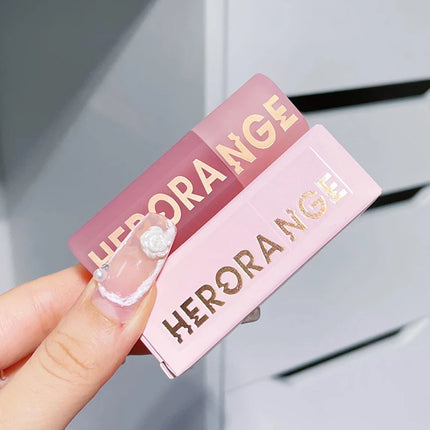 [T81]1Pc HERORANGE Mirror Gloss Lip Gloss Mirror Water Gloss Long-Lasting Not Easy To Fade, Film Formation Transparent Lip Paste