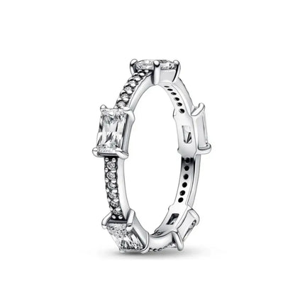 Hot Selling New 925 Silver,Heart-shaped,Snake Shaped,Snowflake Ring suitable for European Women' Holiday Gifts,Exquisite Jewelry