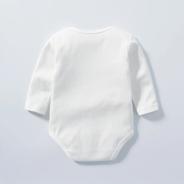 Baby Clothes 100% Cotton Long Sleeve Solid Baby Bodysuit for Boys Girls 0-24 Months Soft Unisex Onesie Romper Newborn Outfit