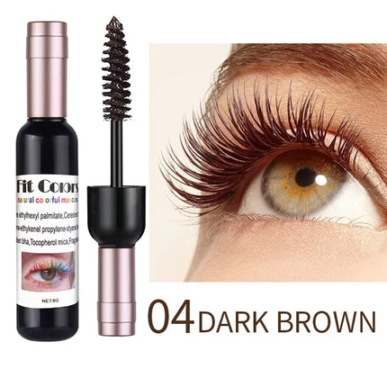 4D Silk Fiber Eyelash Mascara Waterproof Fast Dry Eyelashes Curls Extension Makeup Eyelashes Waterproof Blue Ink Eye Makeup