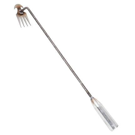 Stand Up Weeding Remover Heavy Duty Iron Multifunctional Garden Hoe Weed Pulling Tool for Landscaping and Yard Maintenance