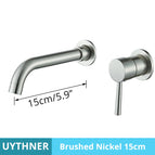 Brushed Nickel 15cm