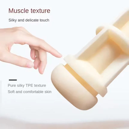 Male Masturbators Cup Powerful Sucking Realistic Vagina Pocket Pussy Blowjob Penis Massager Stamina Trainer Adult Sex Toys 18+