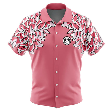 Transmutation Circle Fullmetal Alchemist Button Up Hawaiian Shirt Fashion Trend Breathable Loose Versatile Casual Sports Summer Men